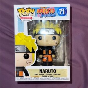 Funko Naruto Shippuden Vinyl Figure with Yellow Hair and Orange Outfit